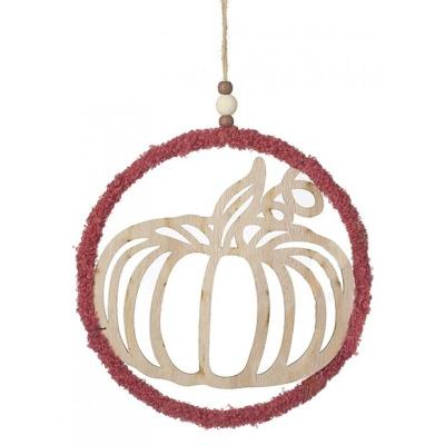 Cutout Hanging Pumpkin